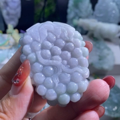 【闪购商品】颈饰未镶嵌翡翠葡萄