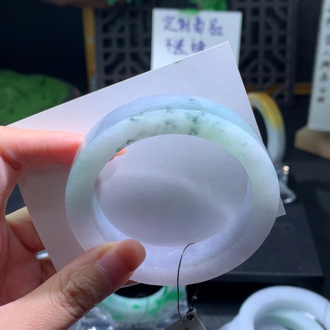 定制翡翠A货缅甸翡翠手镯未镶嵌