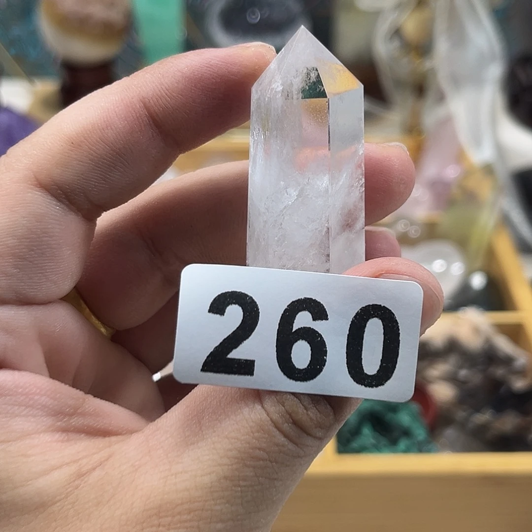 未镶嵌水晶大型摆件（非配饰）白阿塞能量柱