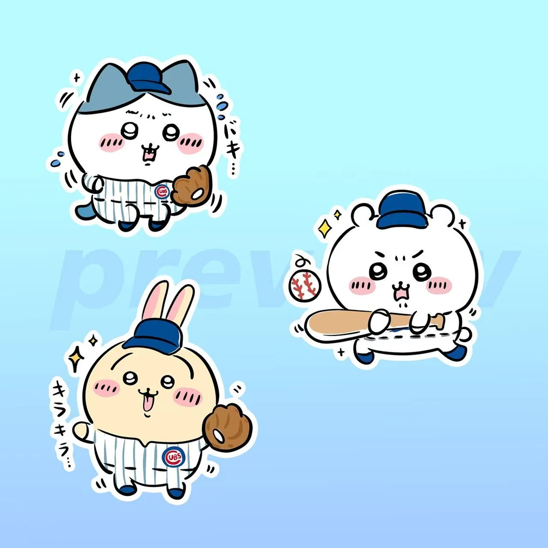 【大转盘】chiikawa吉伊卡哇 冰箱贴 国卡二创（代拆）