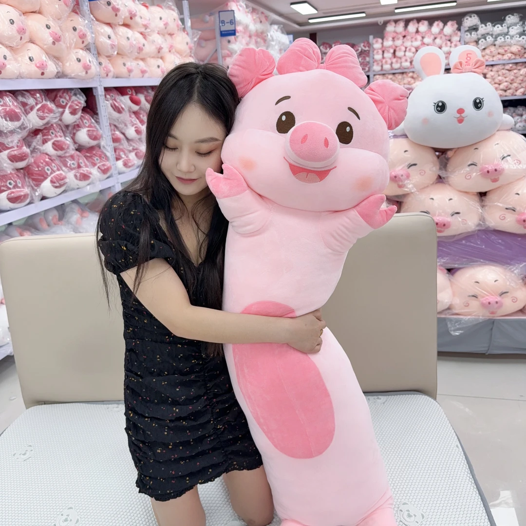 夹腿恐龙哈哈猪猪萌兔开心哈士奇灰水果毛毛虫毛绒玩具抱枕公仔