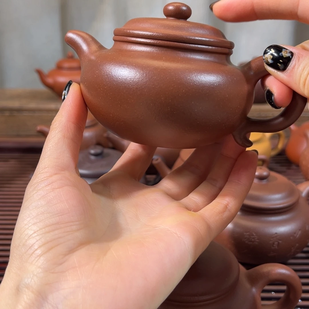 森***水茶壶紫砂仿古200cc