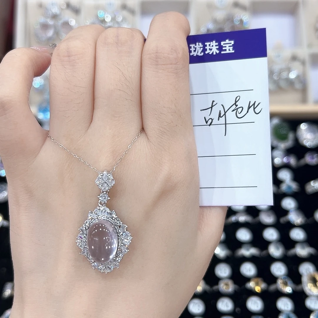 ️****黄晶戒指银S925镶嵌戒指