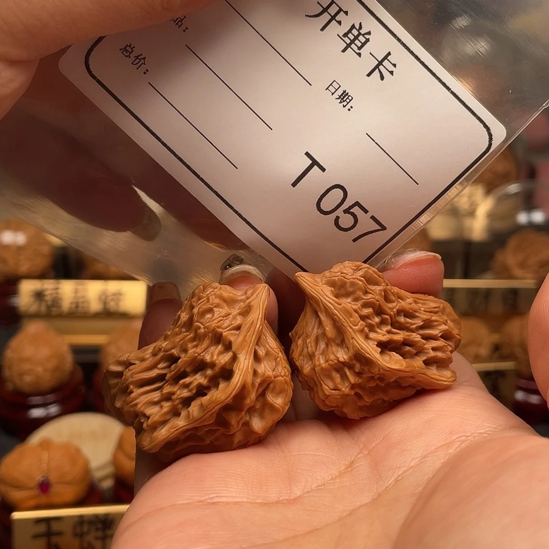 文玩核桃把件嘁**喳小鸟057