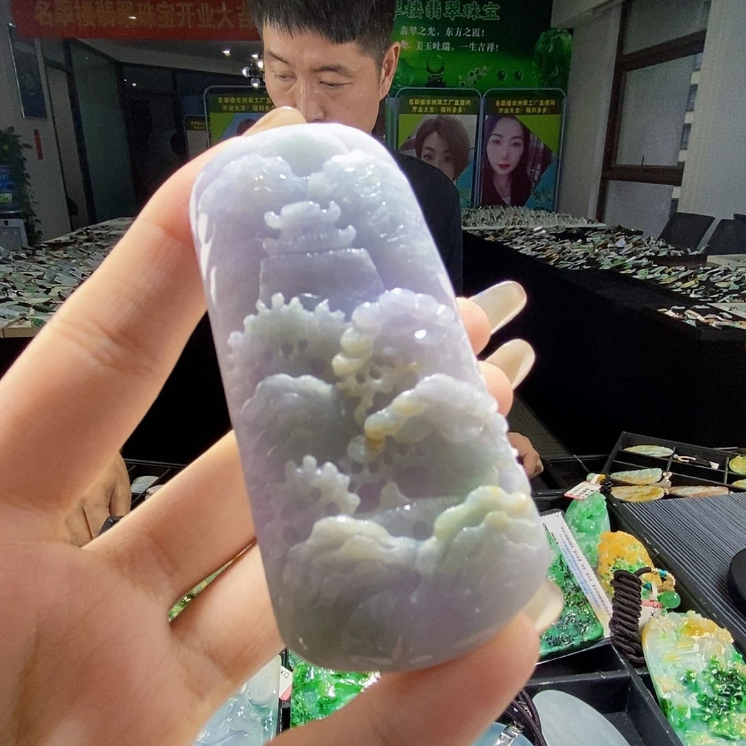 颈饰未镶嵌翡翠翡翠