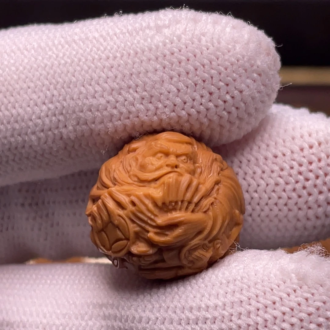 王***思吊坠猴头核桃钟馗18.6