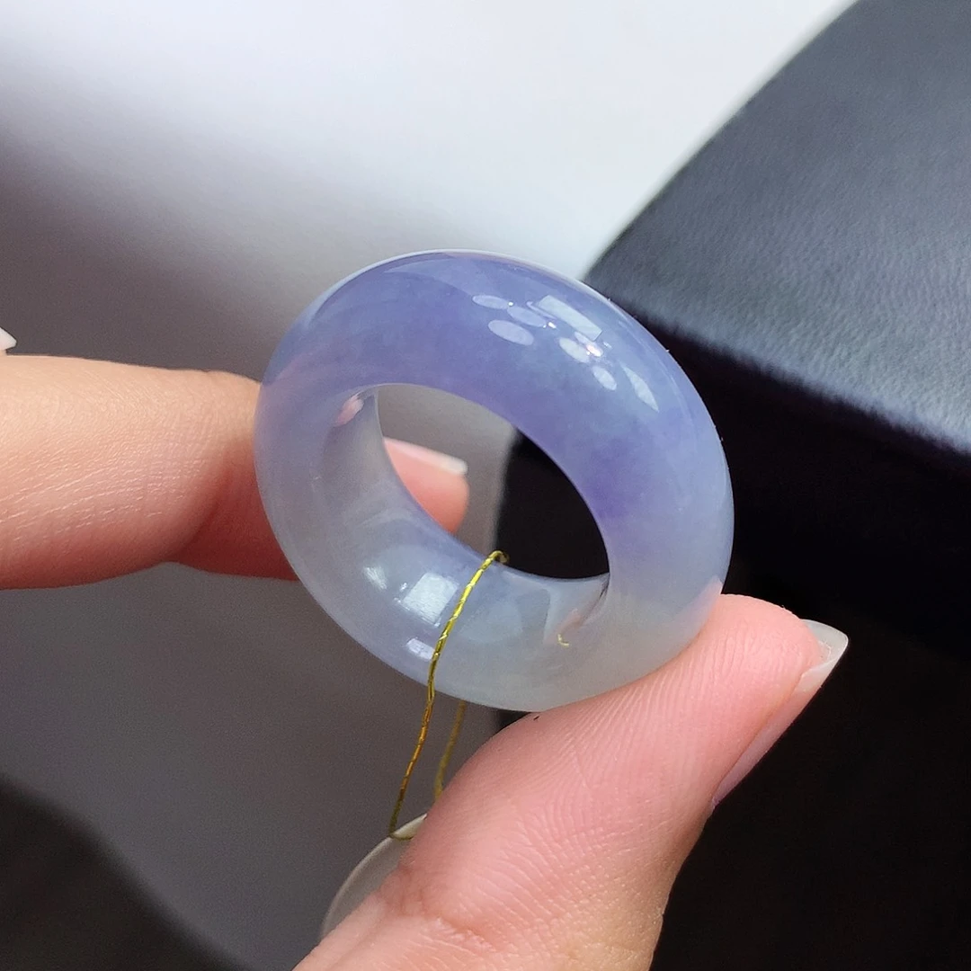 未镶嵌戒指翡翠1718圈
