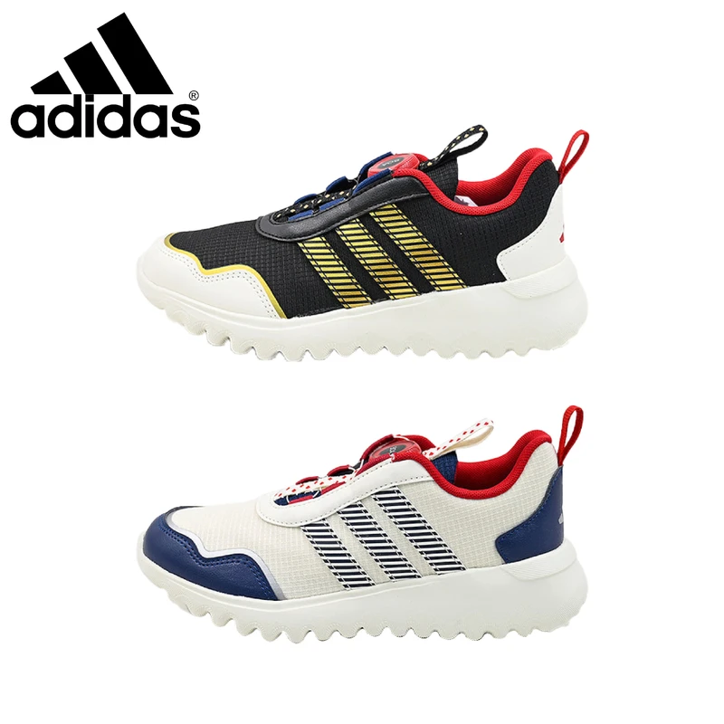 阿迪达斯Adidas男大童跑鞋春季透气跑步鞋 JR3328 JR3327