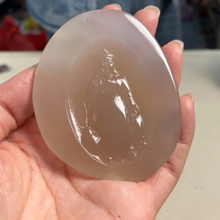 玛瑙/玉髓未镶嵌吊坠(不含链)