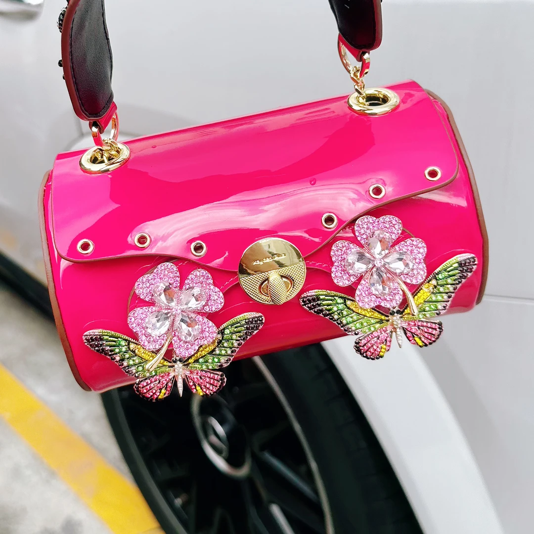 包盖猫头鹰锁扣夹层拉链袋斜挎包肩包城市机能风换脸包