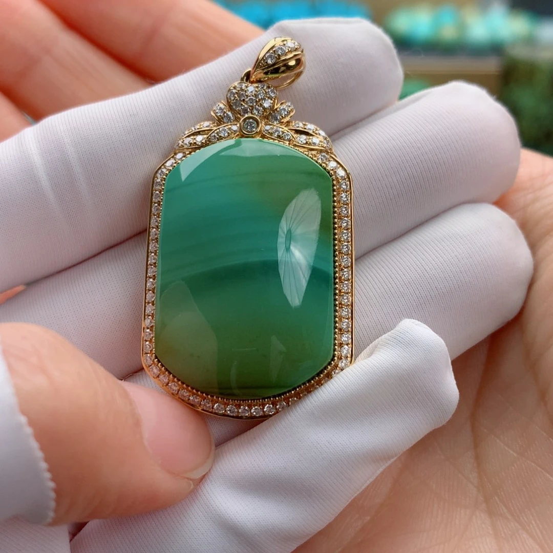 18K金镶嵌绿松石其他