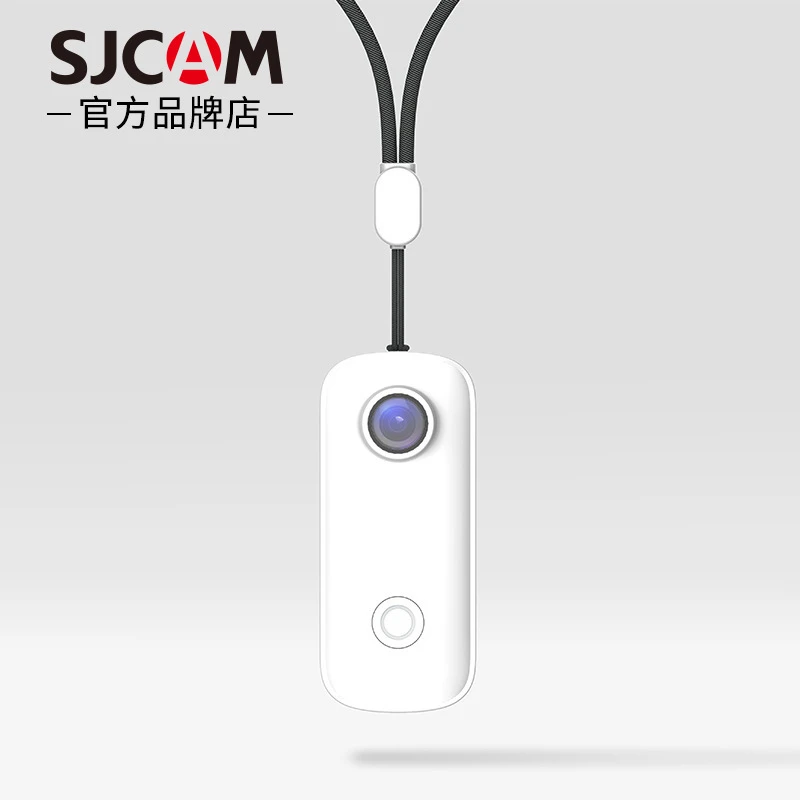 SJCAMC100+拇指运动相机4K摩托骑行记录仪高清360拍摄摄像机防抖