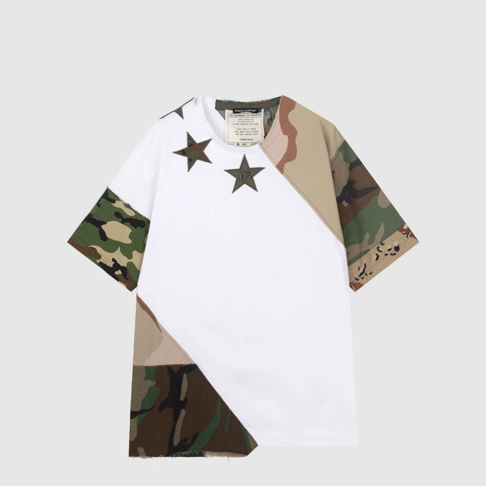 DOLCE GABBANA杜嘉班纳DG男士短袖T恤G8NY9ZG7BSCS9000