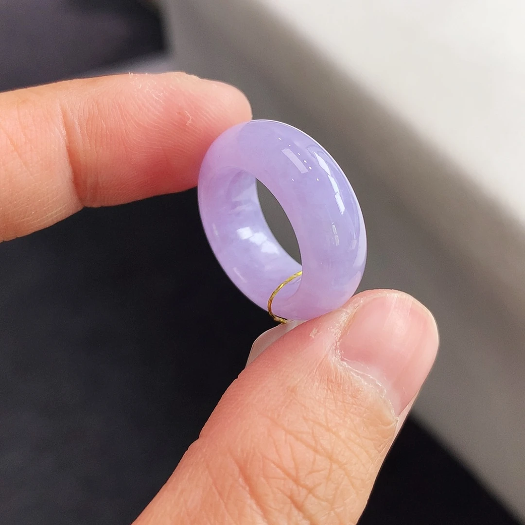 翡翠未镶嵌戒指7号