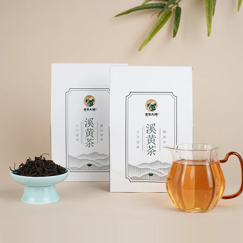 【2025新茶·礼品装】潮汕正宗溪黄茶精选特级浓香青草茶耐泡实惠