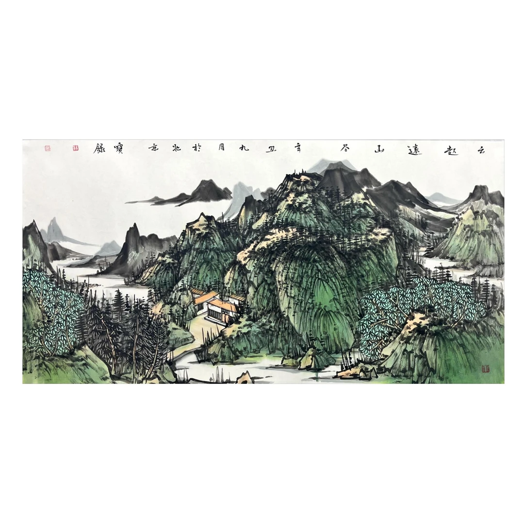 杨宝录-纸本-69*137cm