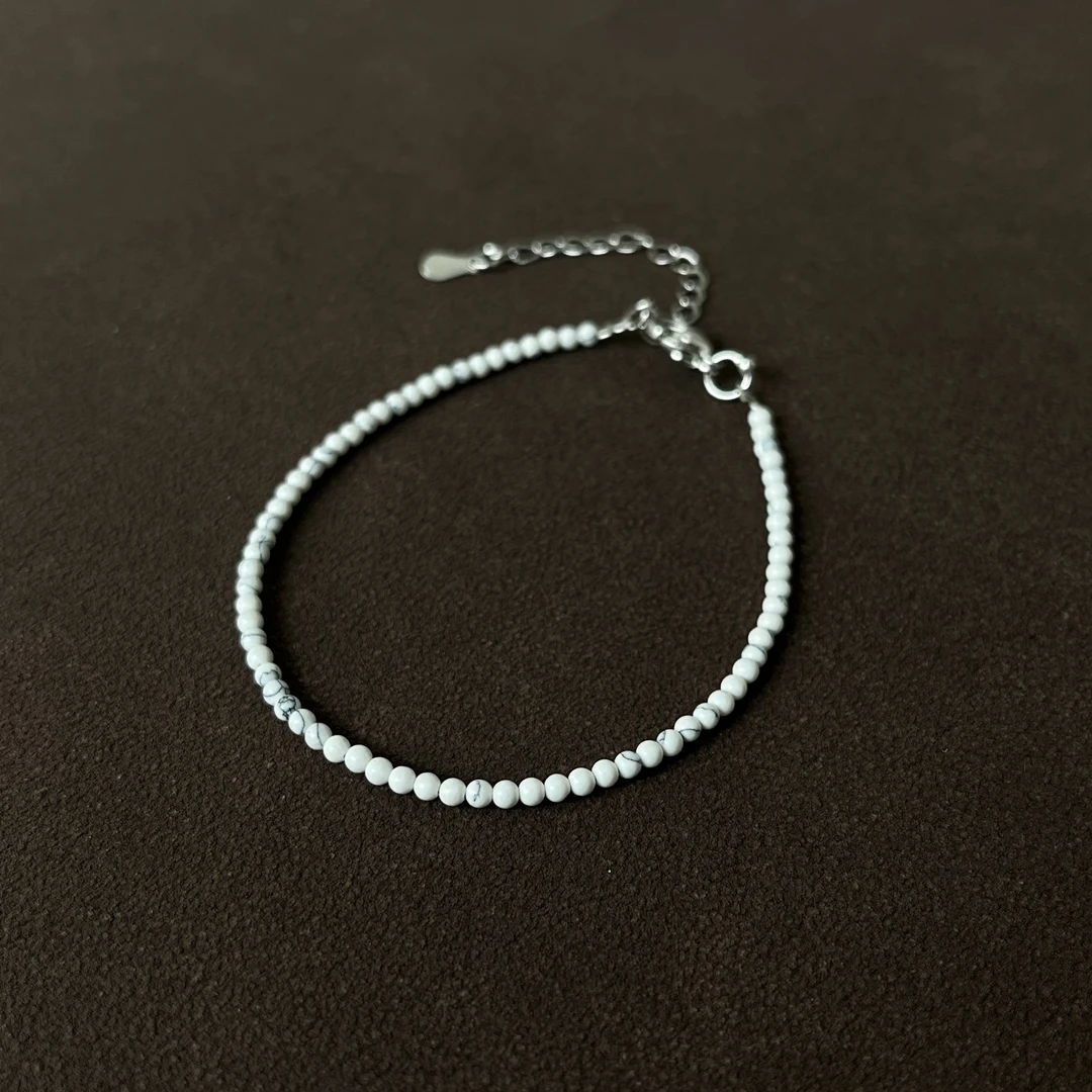 月球来信 合金手链 白松叠戴设计款小米珠手链福利勿拍