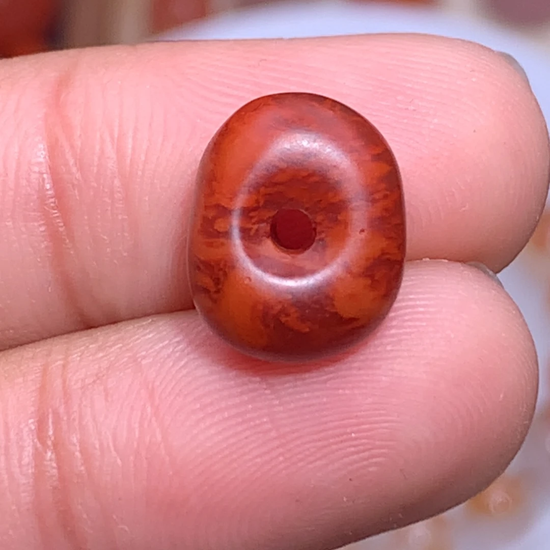 南红玛瑙未镶嵌珠宝半成品藏扣