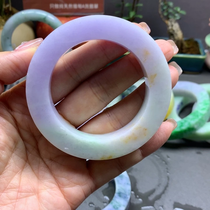 定制翡翠未镶嵌正翡翠手镯