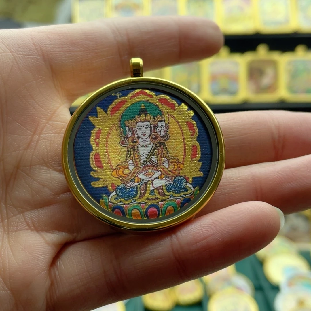 吊坠晓*唐卡等多种形式的艺术