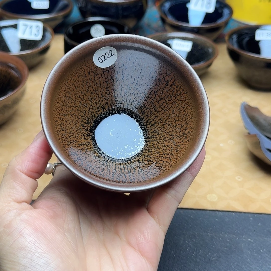 茶盏0222 柴烧手工主人杯