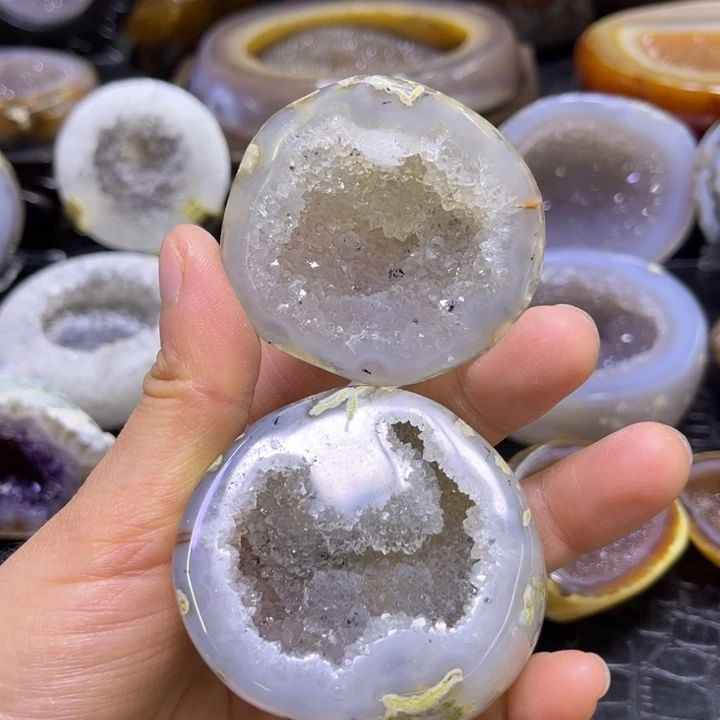 未镶嵌水晶珠宝半成品聚宝盆