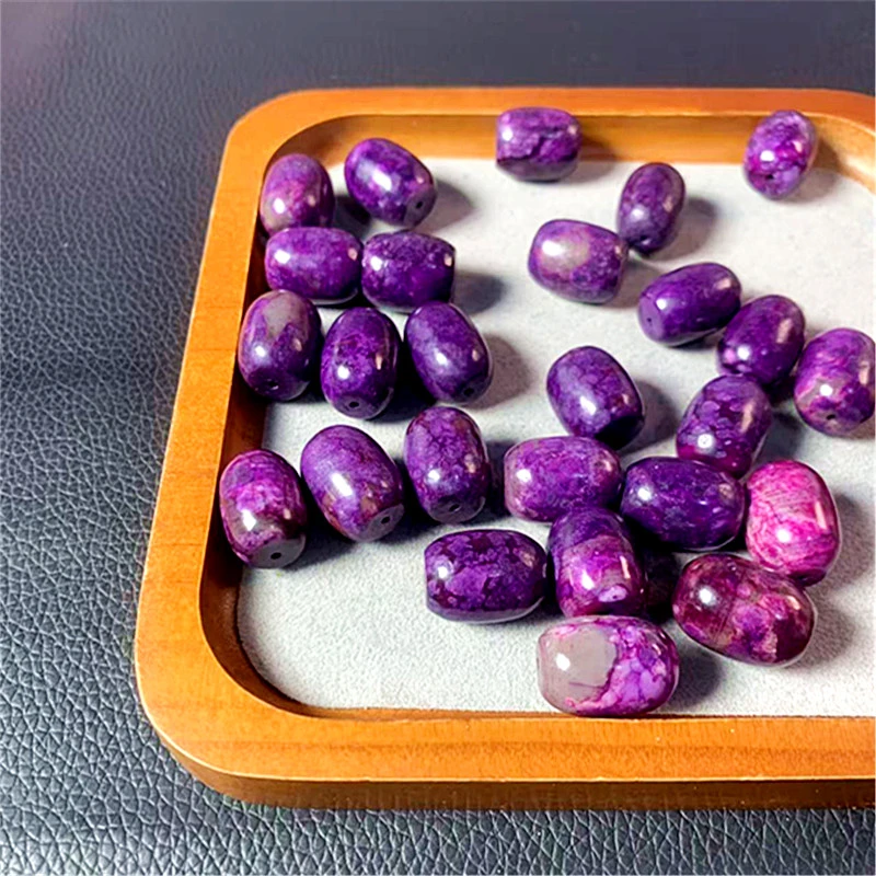 紫丝绒桶珠13X17M单珠s810多样性发一