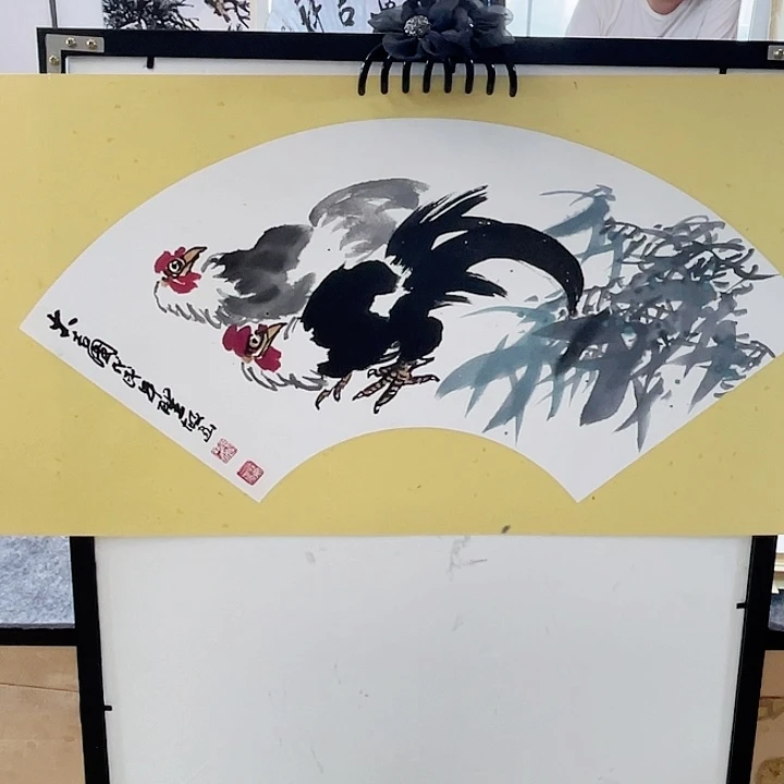 国画张圣敏先生纯手绘作品