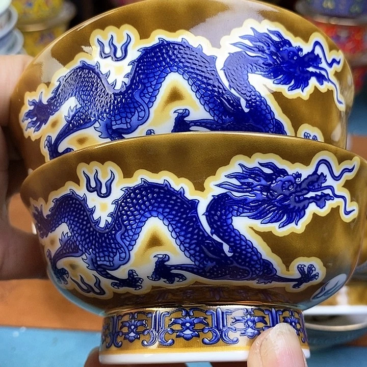 景德镇陶瓷藏式茶碗