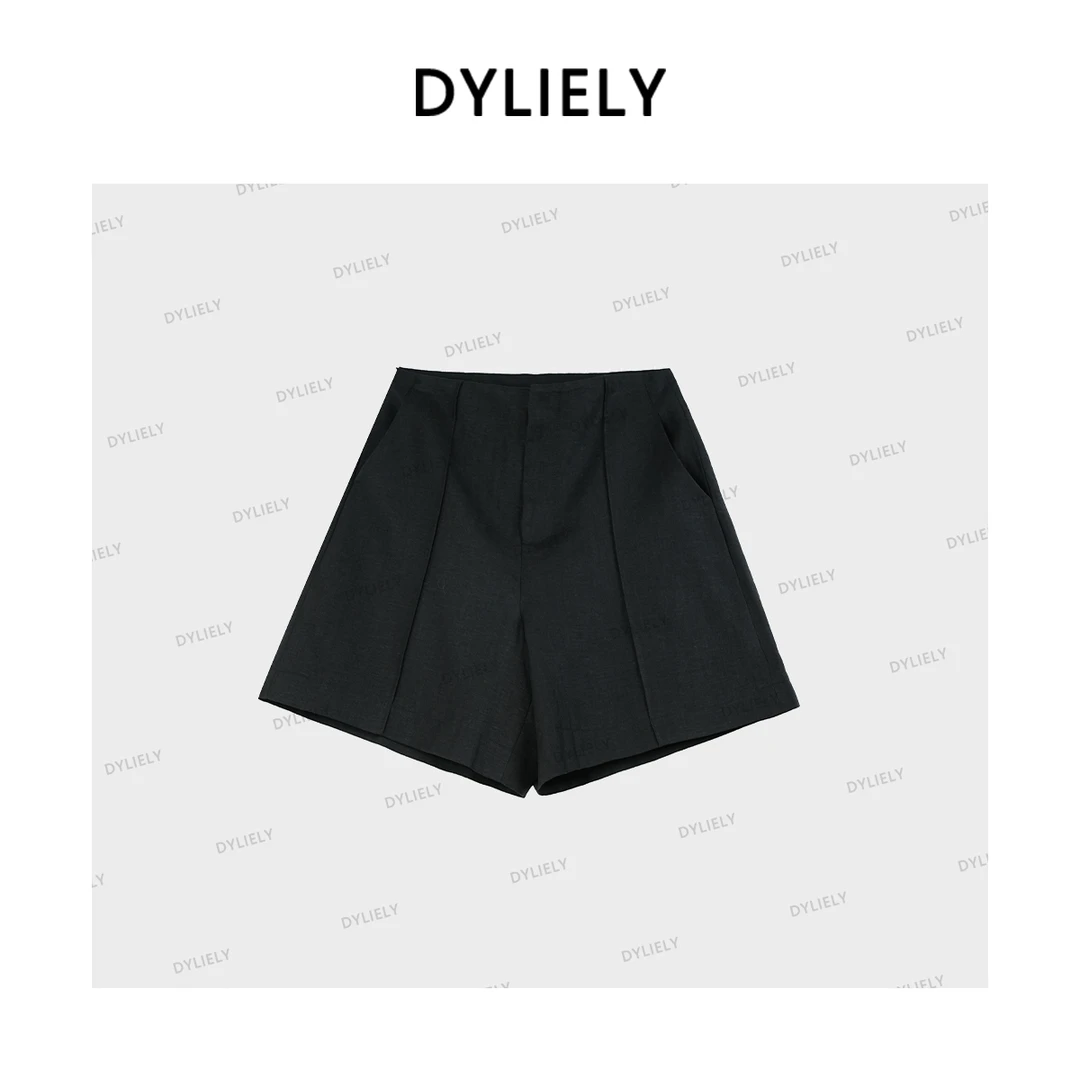 夏季薄款微弹力舒适裤子高质感穿搭短裤DK092