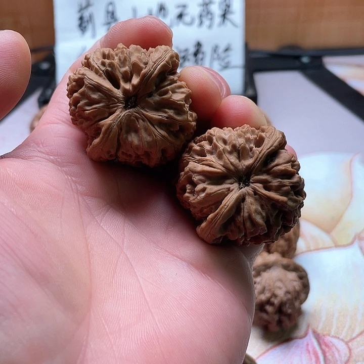 文玩核桃吊坠水龙纹
