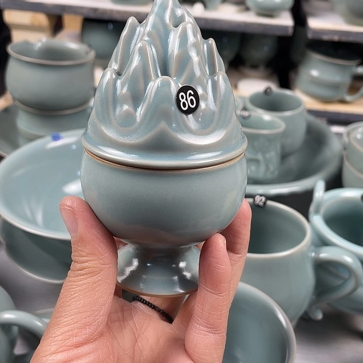 陶摆件博山炉全品88888