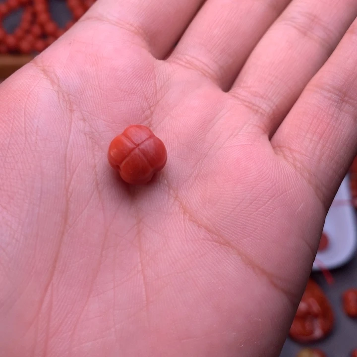 【闪购商品】南红玛瑙配饰未镶嵌卡11mm