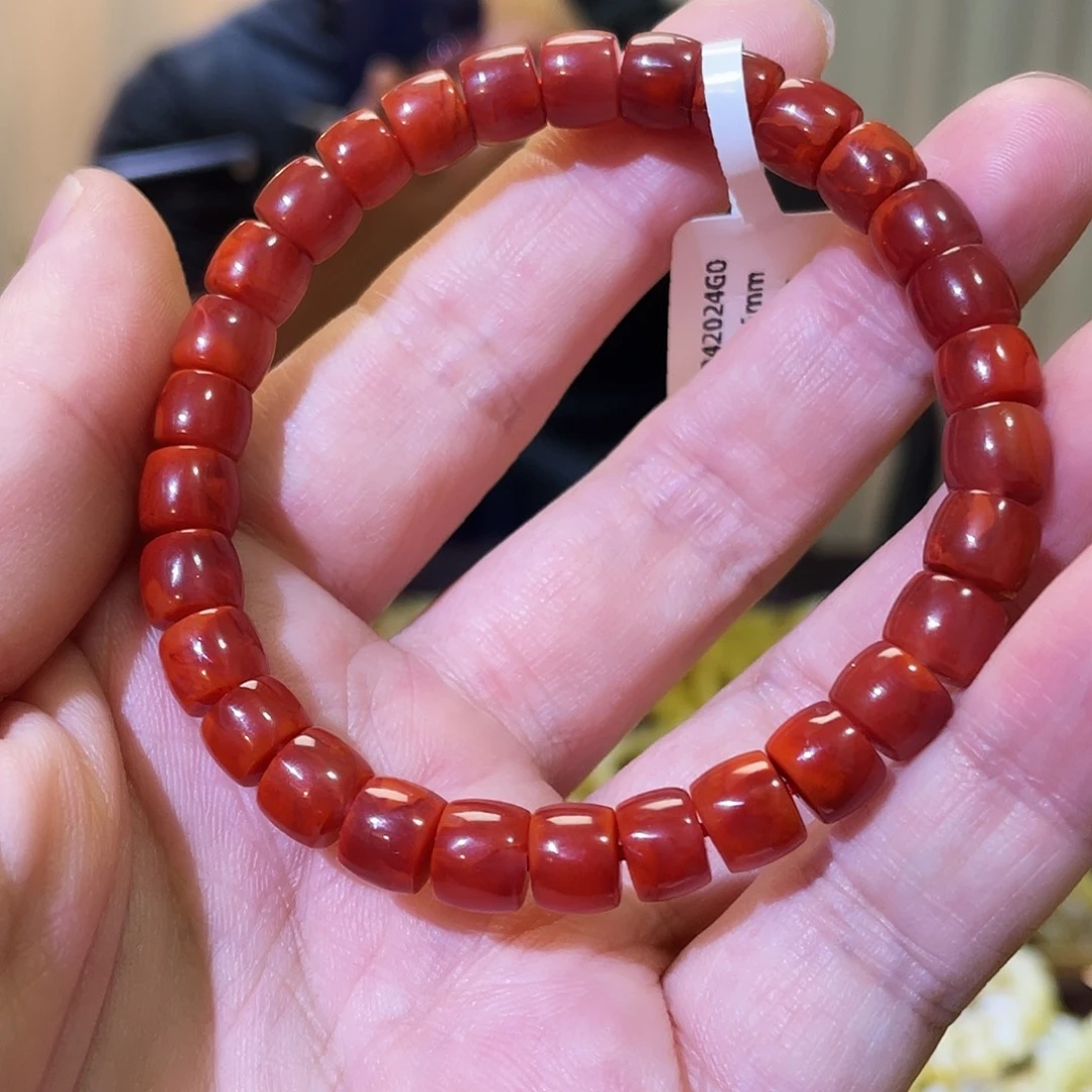 琥珀未镶嵌颈饰18.6g