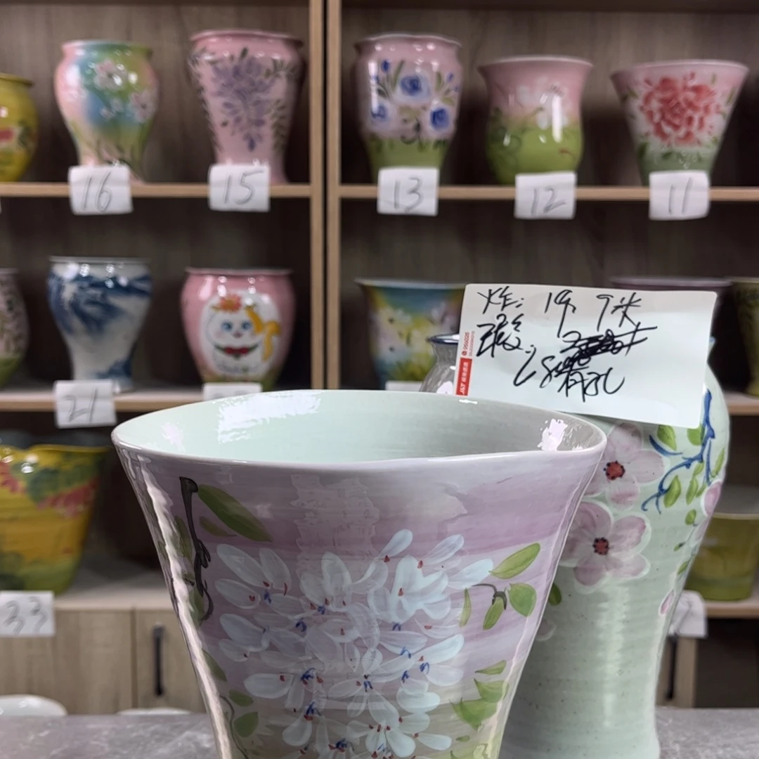 景德镇陶瓷花盆花盆