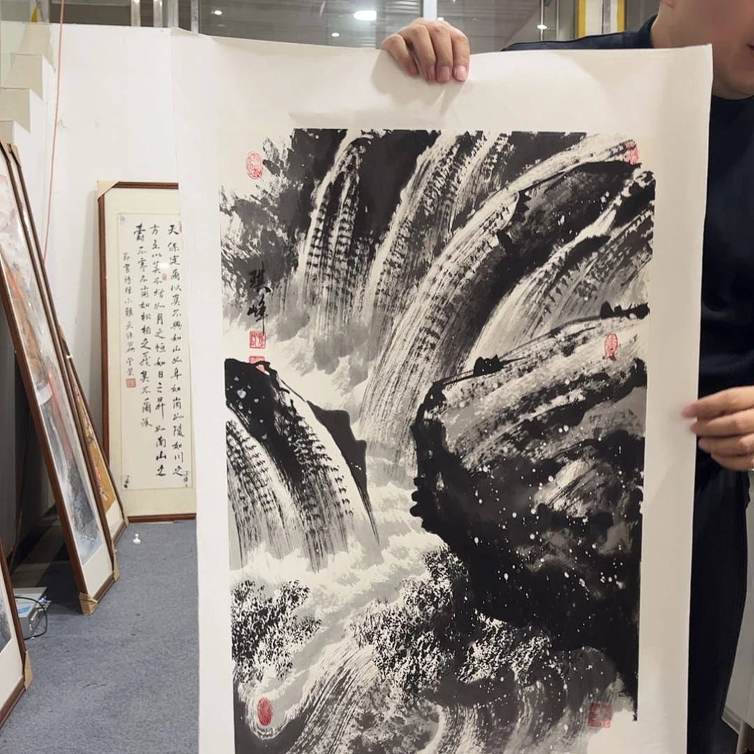 国画LT国画作品单幅任发