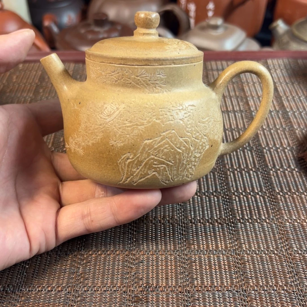 紫砂茶壶宜兴原矿紫砂壶230毫升容量