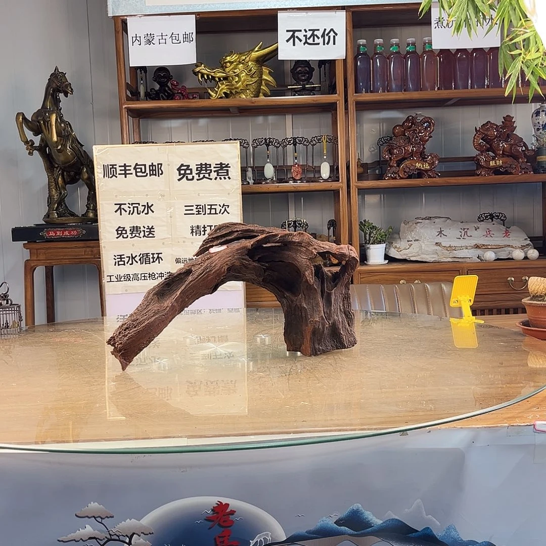 大***哥紫柚木秒沉水，一木成景