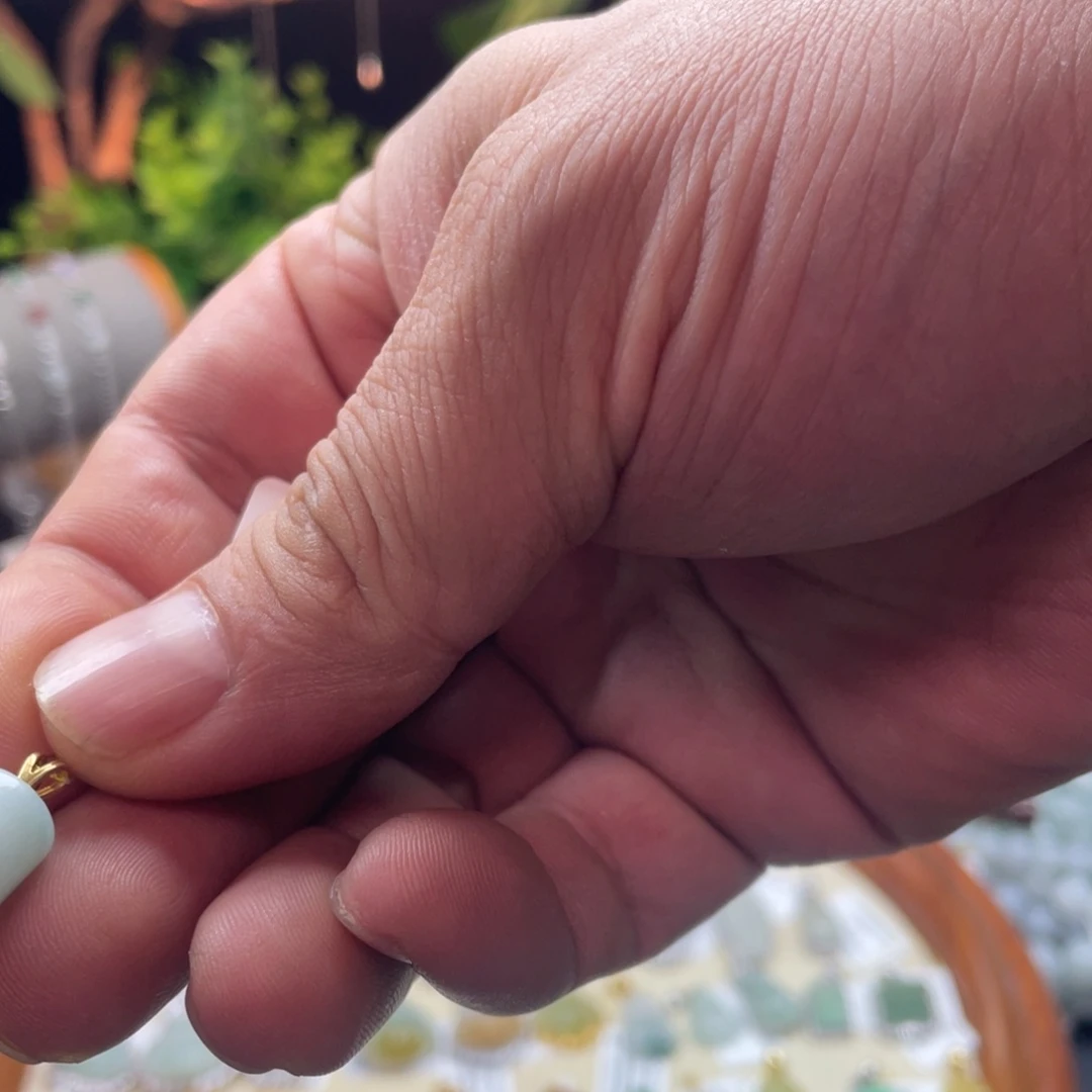 翡翠银S925镶嵌颈饰