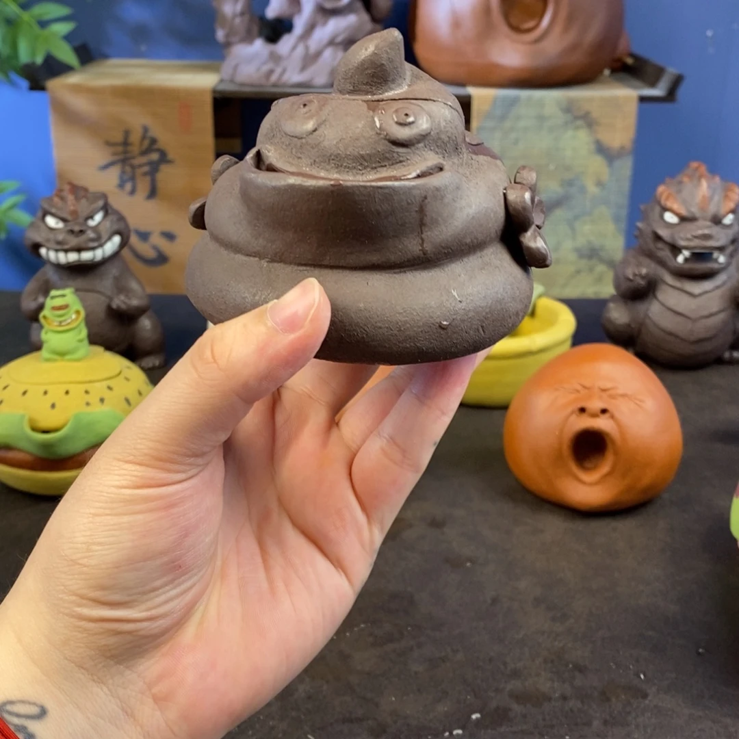 茶壶紫砂紫砂 粑粑壶