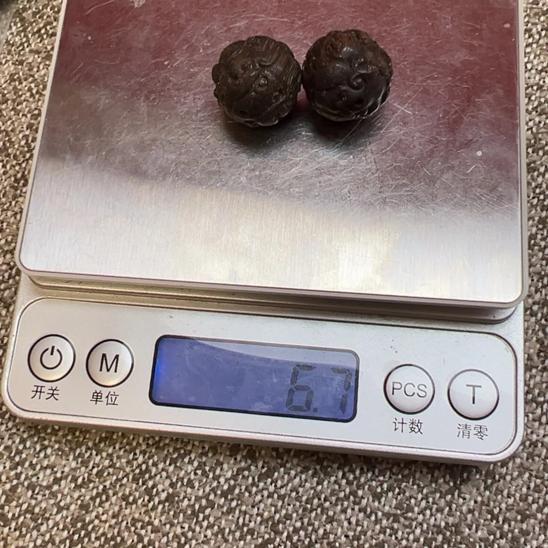 @****吊坠白玉菩提皮犀犀珠子