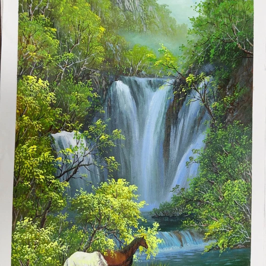 油画加油加油努力加油加油