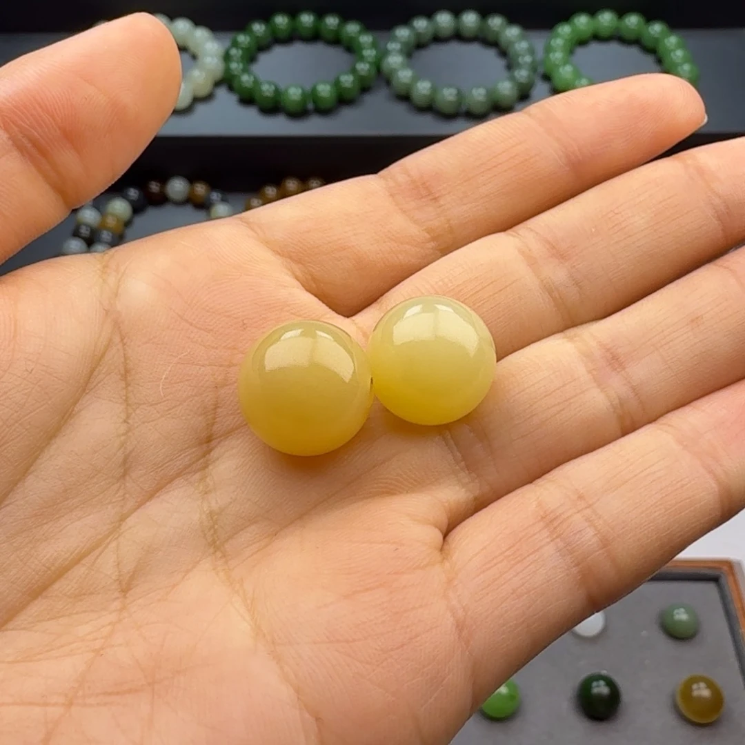 和田玉手串未镶嵌