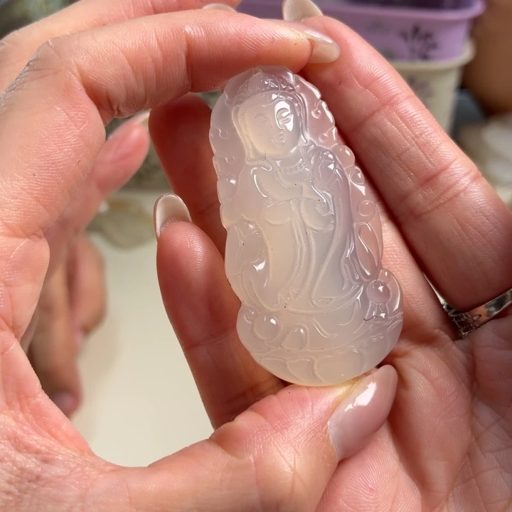 玛瑙/玉髓吊坠(不含链)未镶嵌