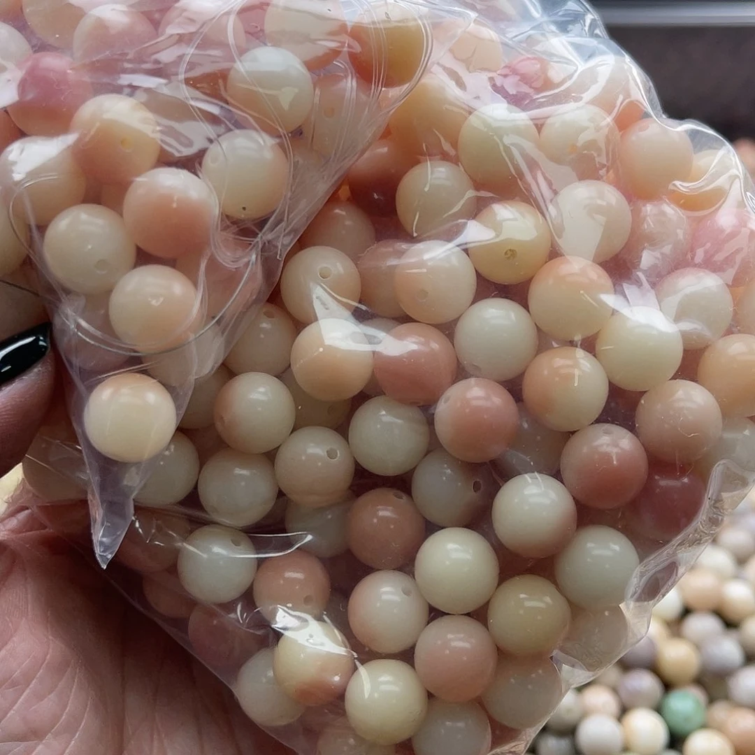 白玉菩提吊坠A/12mm/300颗