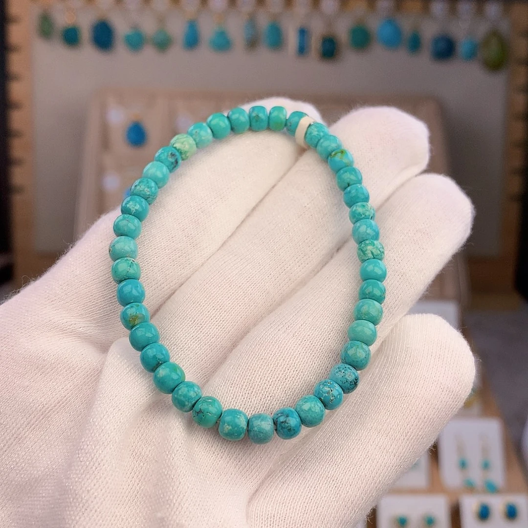 绿松石未镶嵌颈饰