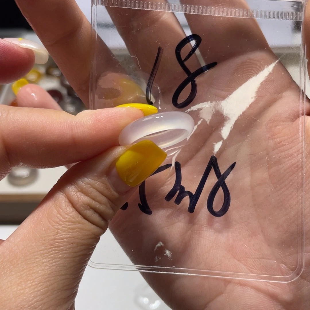 玛瑙/玉髓戒指未镶嵌