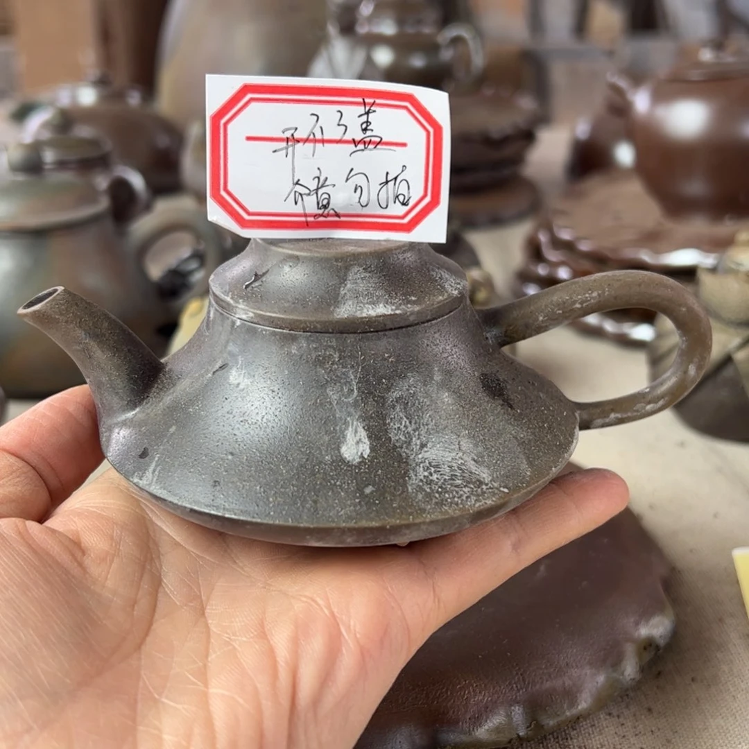 贵台龙窑柴烧茶壶A49