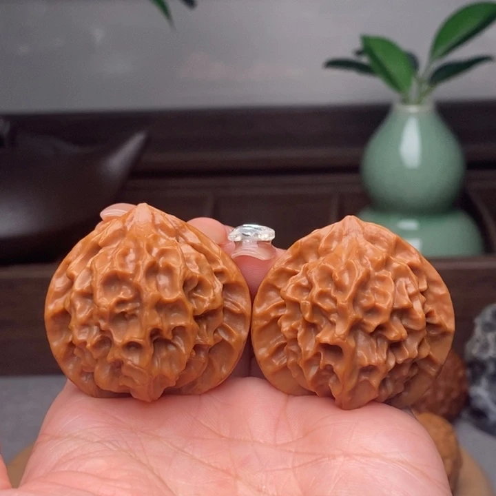 把件文玩核桃龙鳞纹38