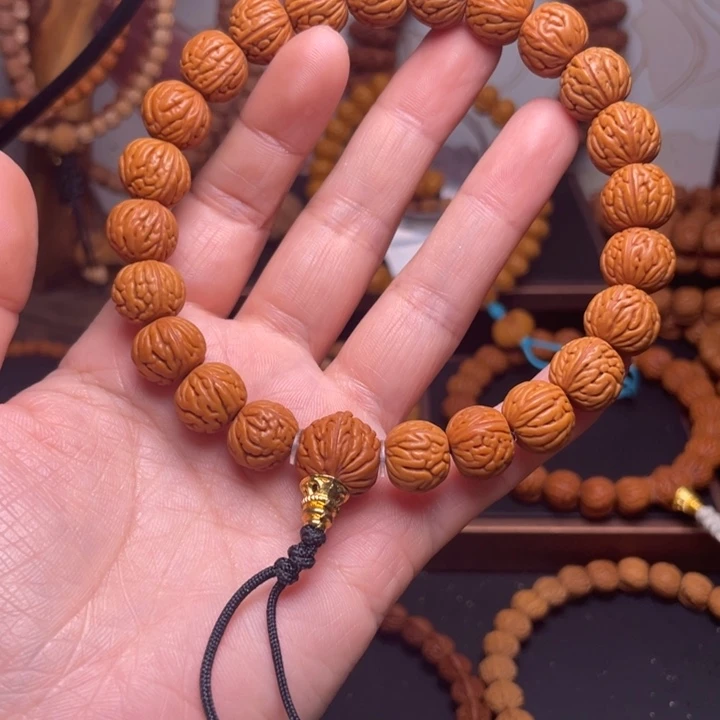 桃核吊坠龙文桃核